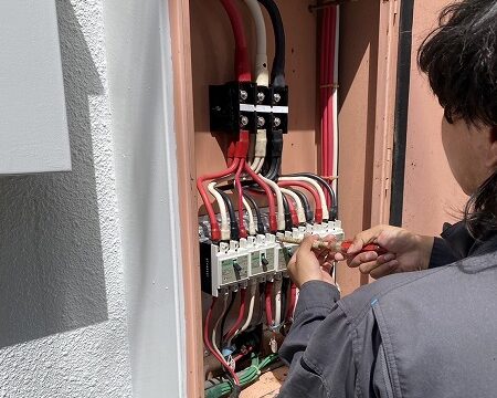 引込み開閉器改修工事